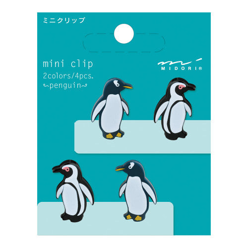 Midori Mini Clips Pack - Penguins