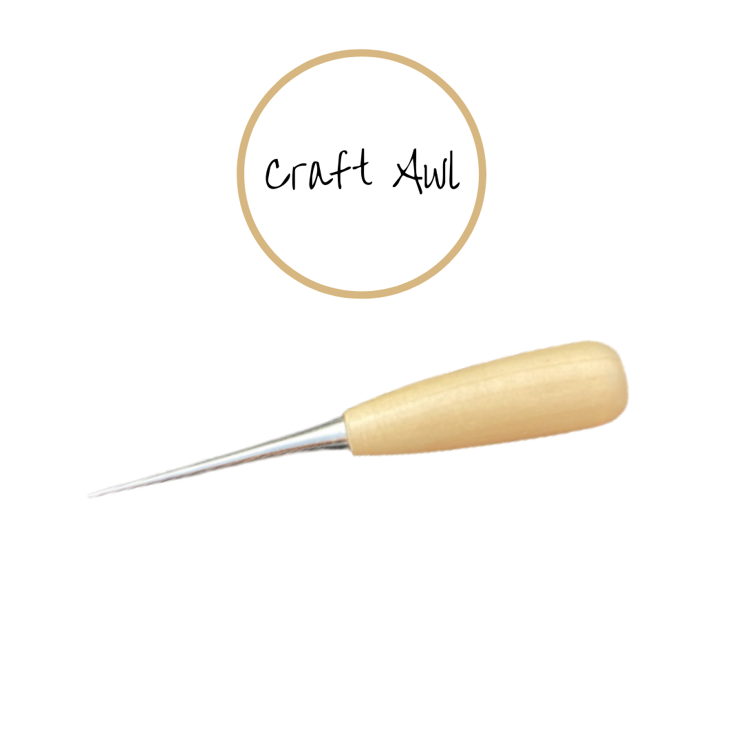 Wooden Handle Craft Awl