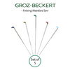 Groz-Beckert Felting Needles Set of 5 - Triangular, Twisted, Reverse