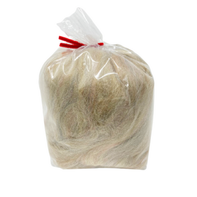Hamanaka Mix Merino Wool Roving - Sand 50g