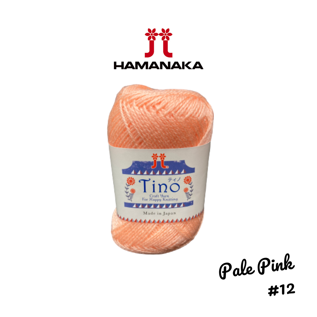 Hamanaka Tino Yarn - Pale Pink  #12