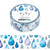 World Craft Glitter Washi Tape - Waterdrops