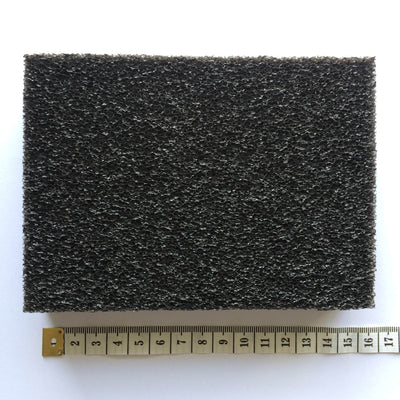 Black Foam Pad for Needle Felting - 15cm x 10.5cm