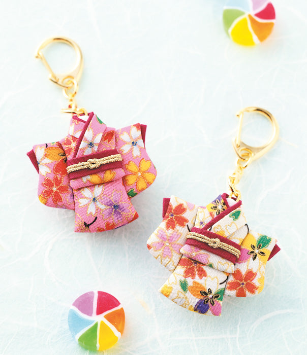 Panami Japanese Fabric Keyring Charm Kits