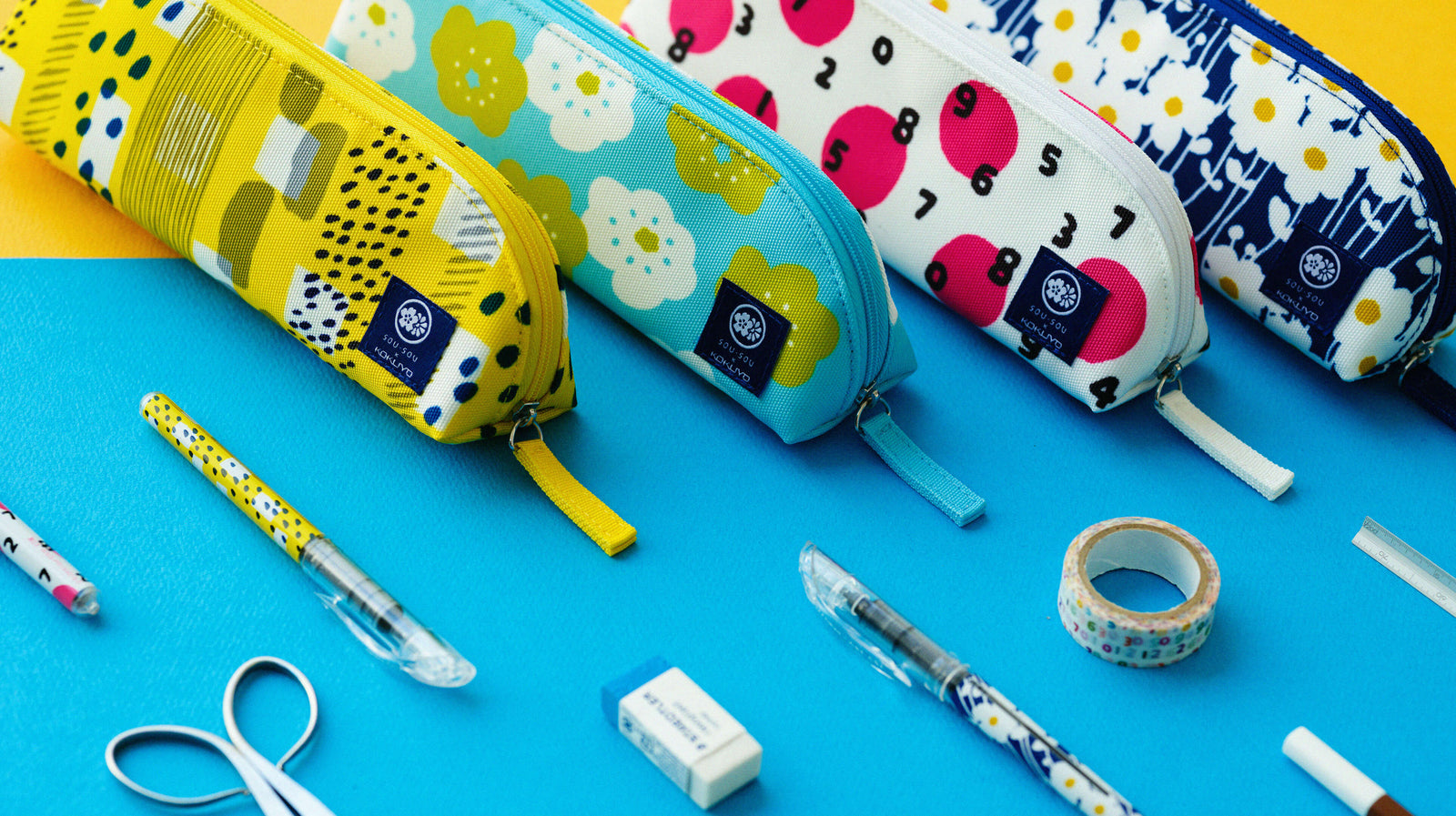 SOU.SOU x Kokuyo Pencil Cases