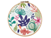 Oh Sew Bootiful Hoop Embroidery Kit - Abstract Florals