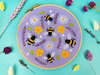 Oh Sew Bootiful Hoop Embroidery Kit - Lavender and Bees