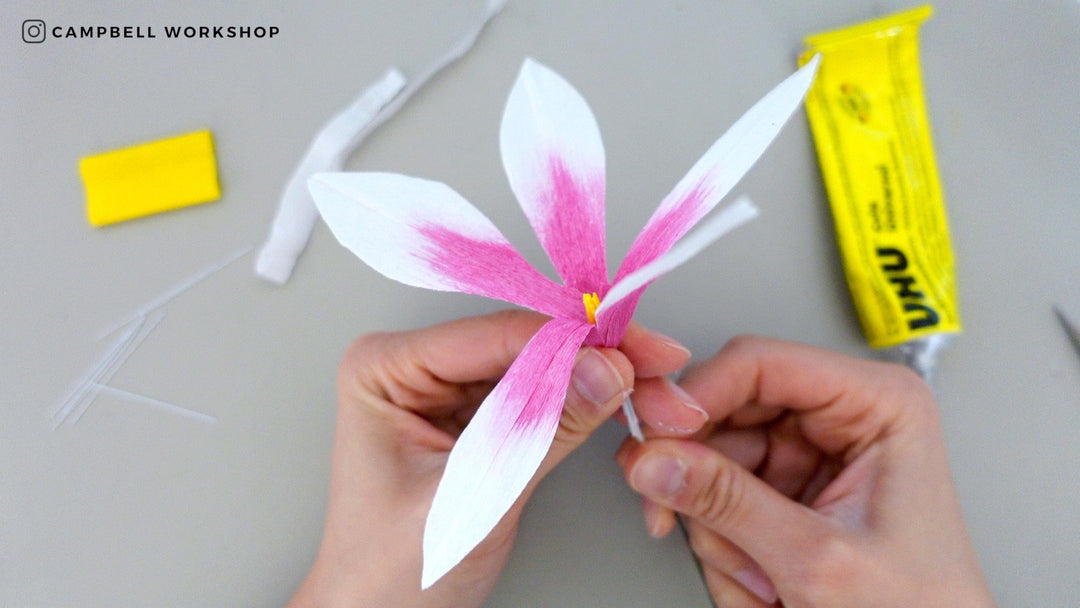 Campbell Workshop Paper Flower Craft Kit - Cyclamen