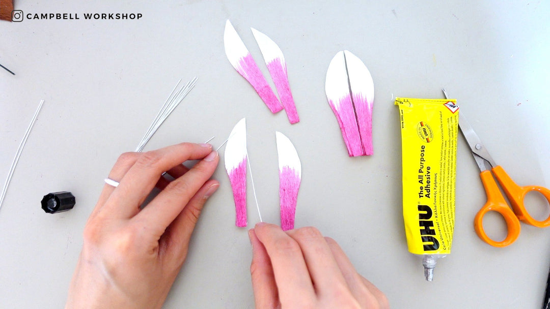 Campbell Workshop Paper Flower Craft Kit - Cyclamen