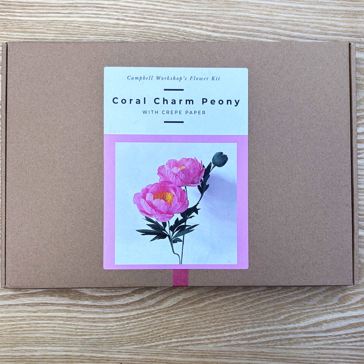 Campbell Workshop Paper Flower Craft Kit - Peony