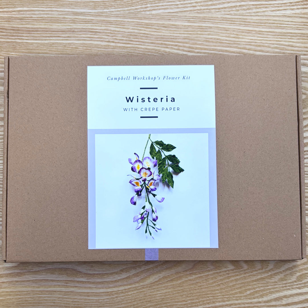 Campbell Workshop Paper Flower Craft Kit - Wisteria