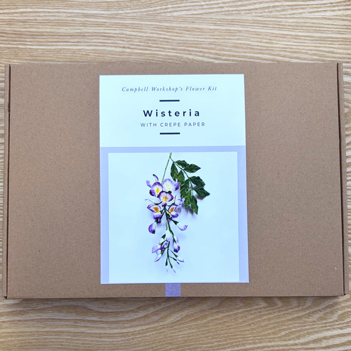 Campbell Workshop Paper Flower Craft Kit - Wisteria