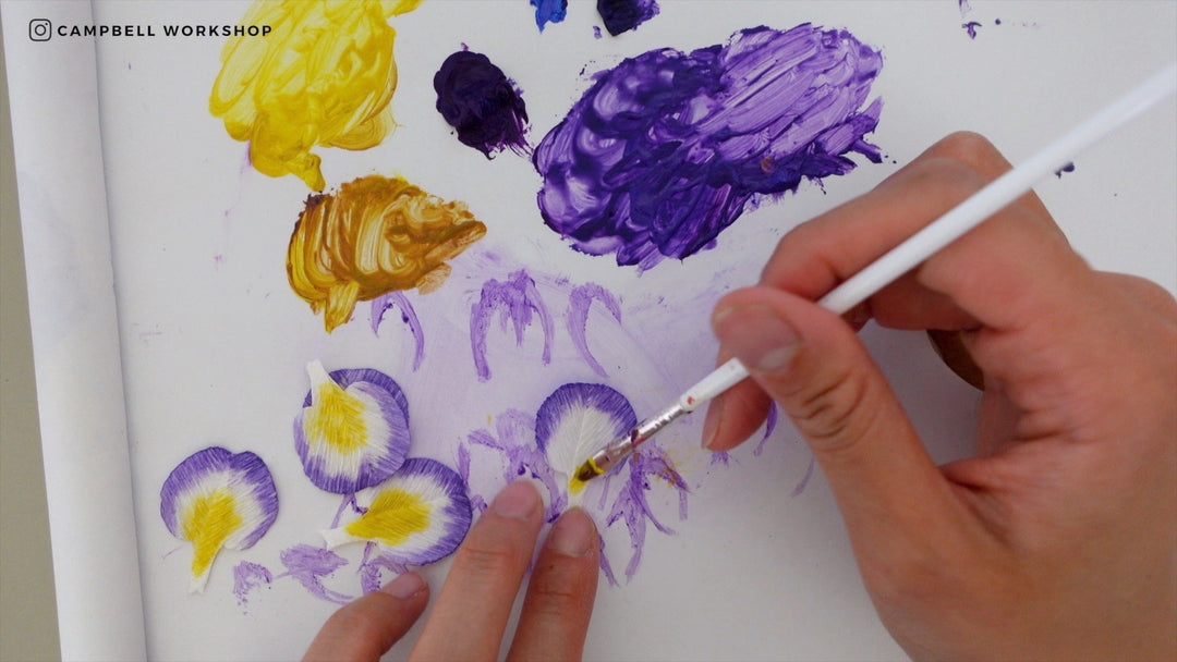 Campbell Workshop Paper Flower Craft Kit - Wisteria