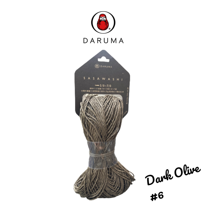 Daruma Sasawashi Yarn - 7 Colours Available