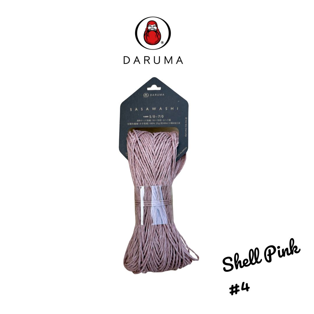 Daruma Sasawashi Yarn - 11 Colours Available