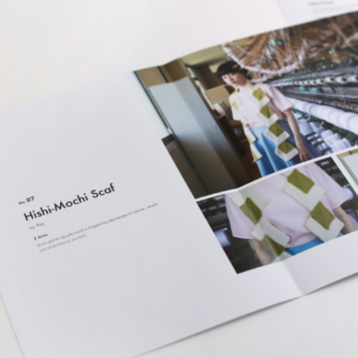 Genmou Printed Patterns - Hishi-Mochi Scarf