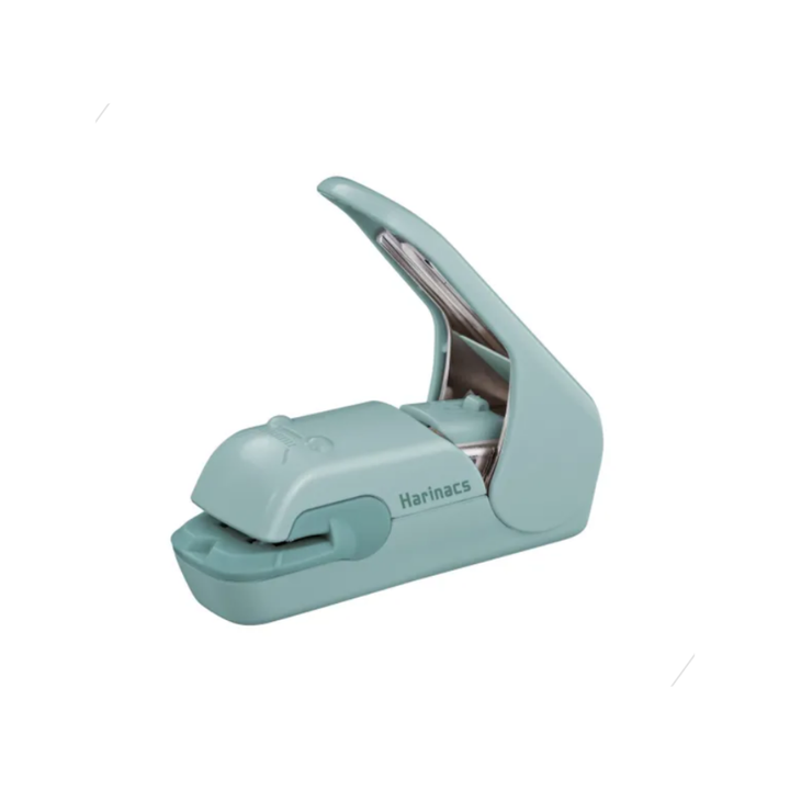 Kokuyo Harinacs Press Staple-free Stapler - Green Blue (New for 2026)
