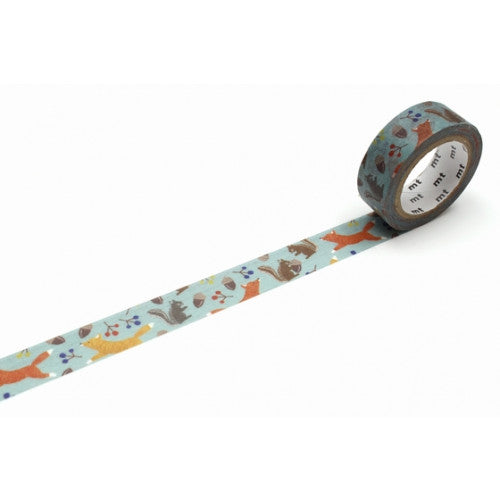 MT Ex Washi Tape - Fox & Squirrel