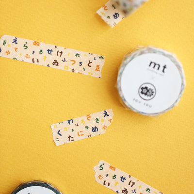 MT x SOU.SOU Kyoto Washi Tape - Iro ha Nihoedo