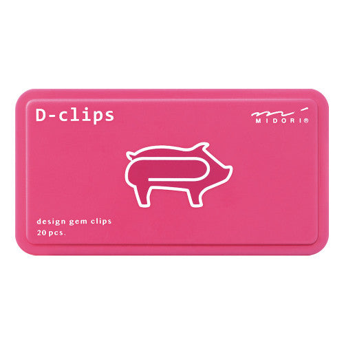 Midori D-Clips Pack - Pig