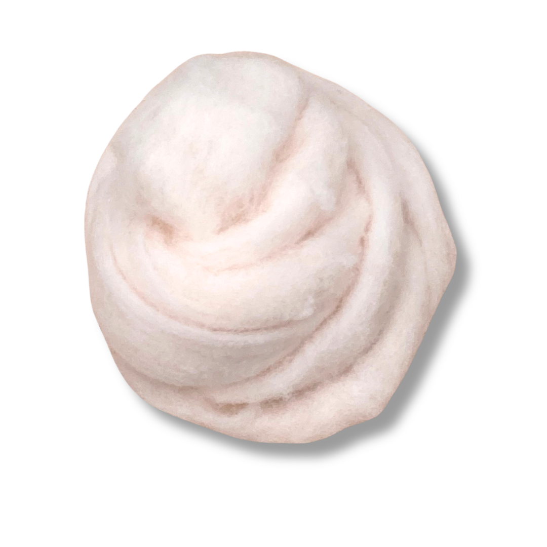 HandCrafter Super Fast Needle Felting Wool - Eggshell V600