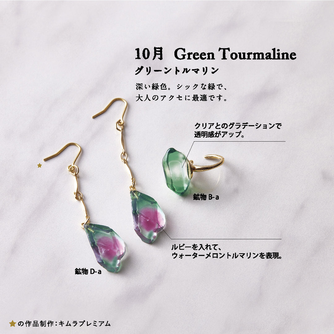 Limited Edition Padico Jewel Pigment Clear Color Set - Birthstones 7-12