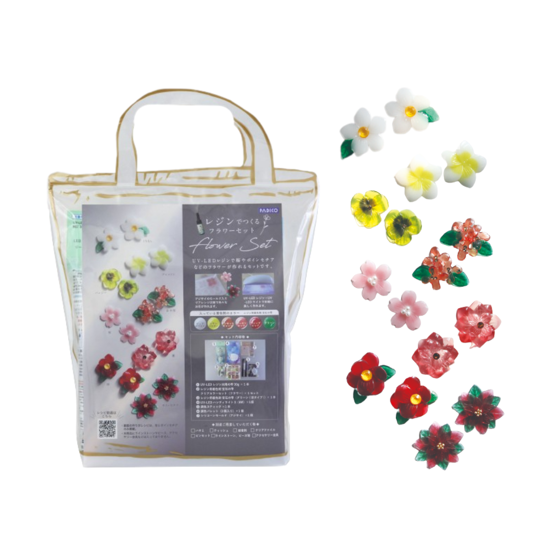 Padico UV Resin Flower Material Set