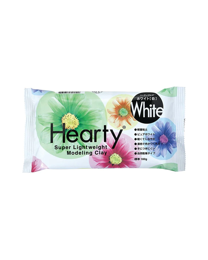 Padico Hearty Lightweight Air Dry Clay - White 180g