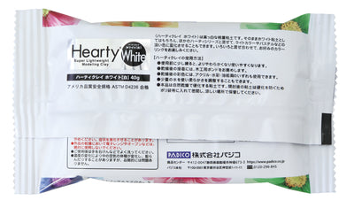 Padico Hearty Lightweight Air Dry Clay Bumper Pack - 6 x 40g White