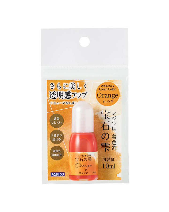 New Padico Jewel Orange Pigment for UV Resin