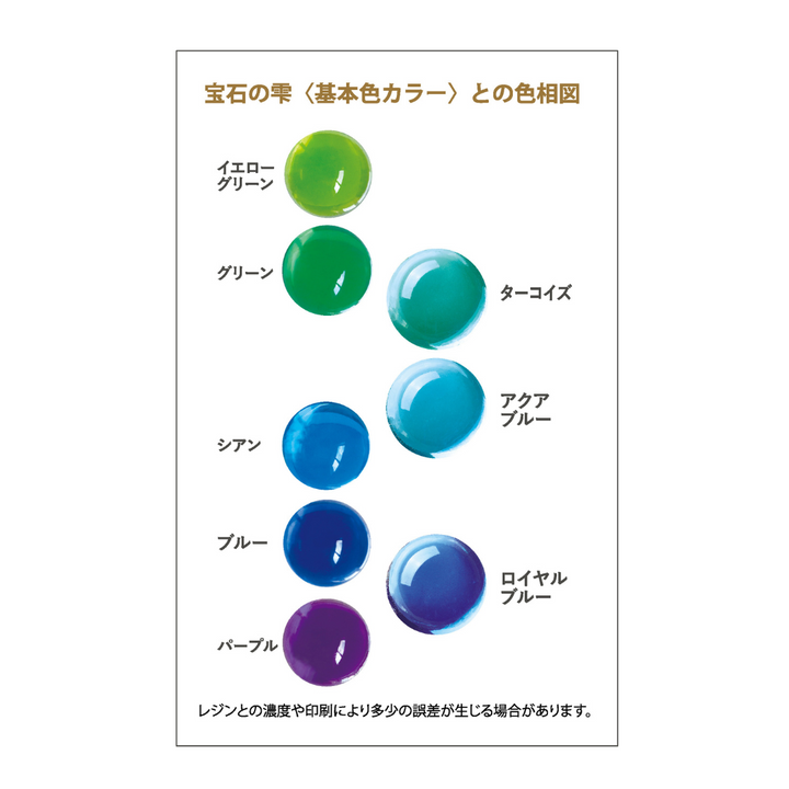 New Padico Jewel Aqua Blue Pigment for UV Resin