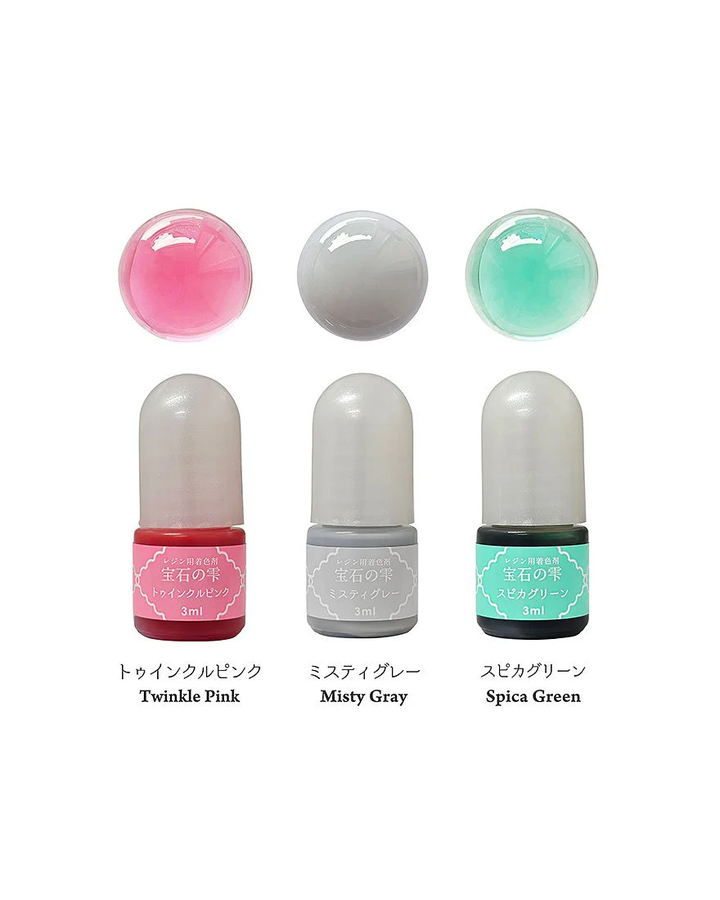 Limited Edition Padico Jewel Pigment Colour Set - Spica Story