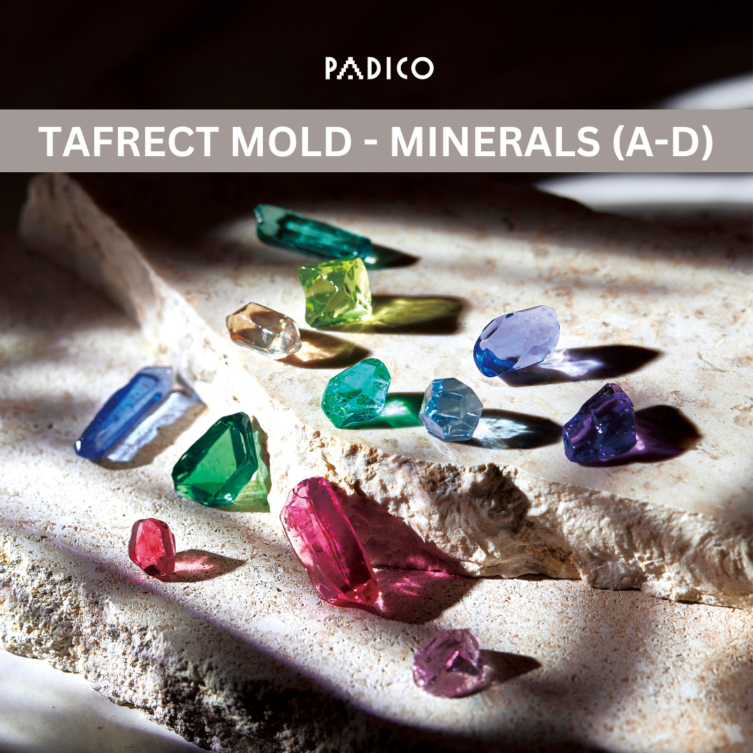 Padico Tafrect Mold - Minerals (Options A-D)