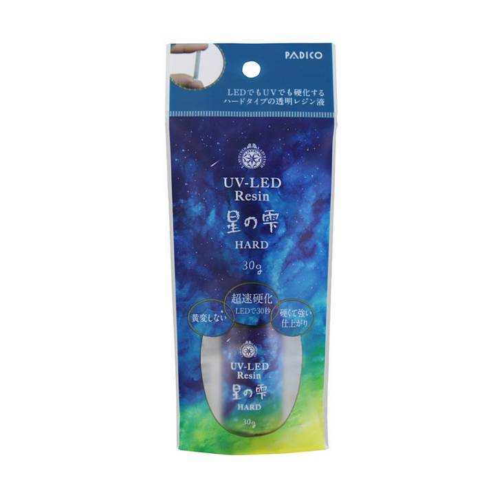 Padico UV-Led Resin Star Drops - Hard Type 30g