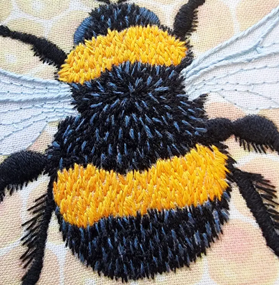 Oh Sew Bootiful Hoop Embroidery Kit - Bumblebee