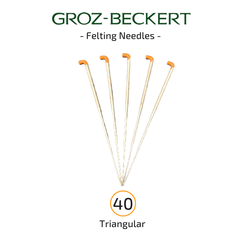 Groz-Beckert Felting Needles - 40 Gauge Triangular
