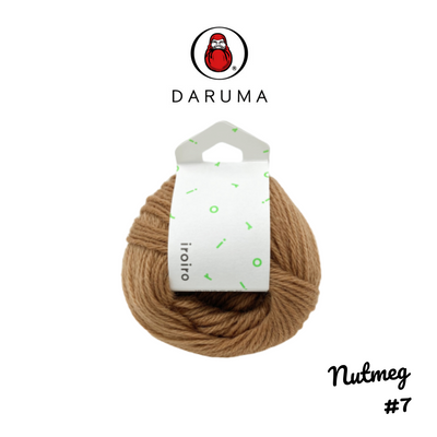 DARUMA iroiro yarn - Nutmeg