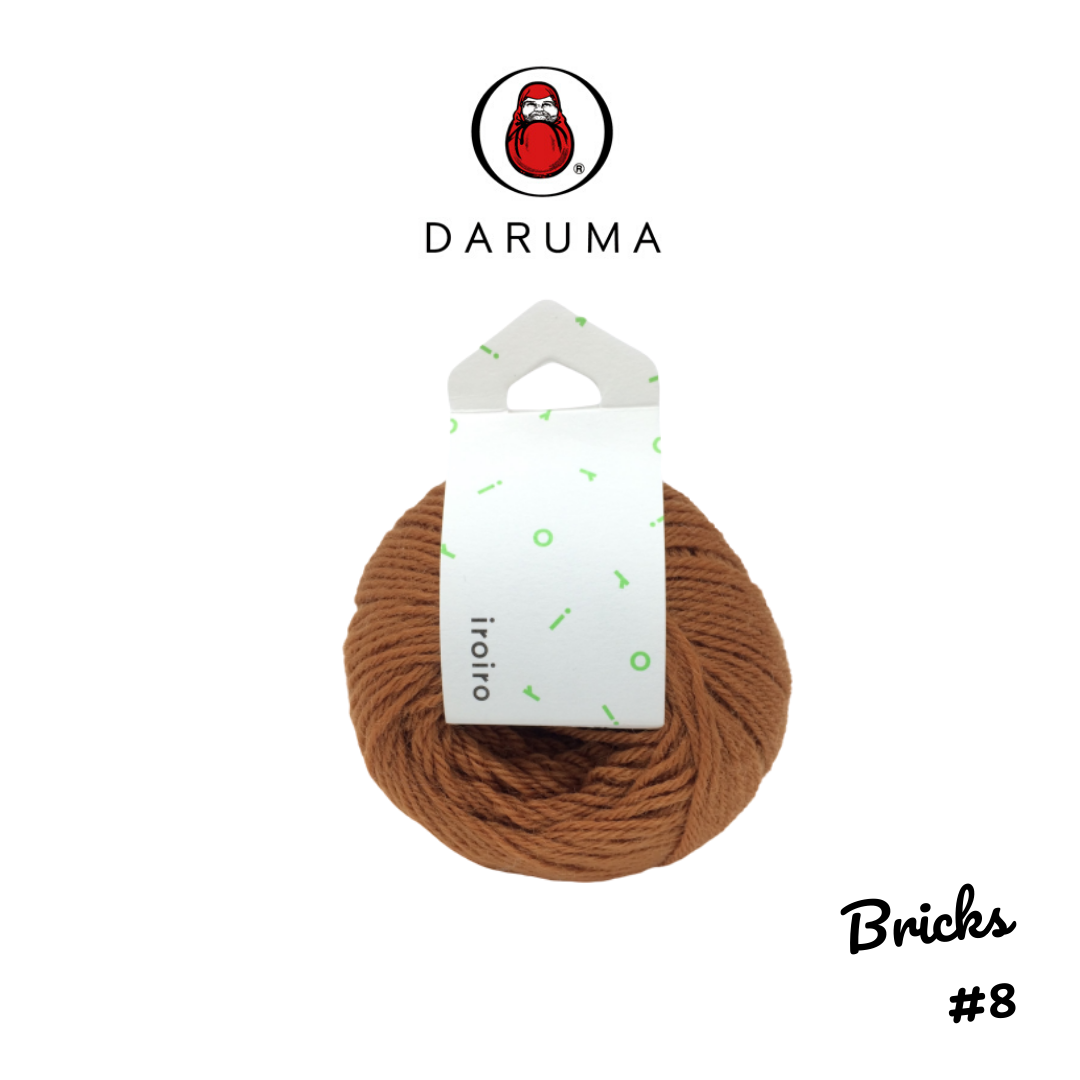 DARUMA iroiro yarn - Bricks