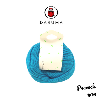 DARUMA iroiro yarn - Peacock