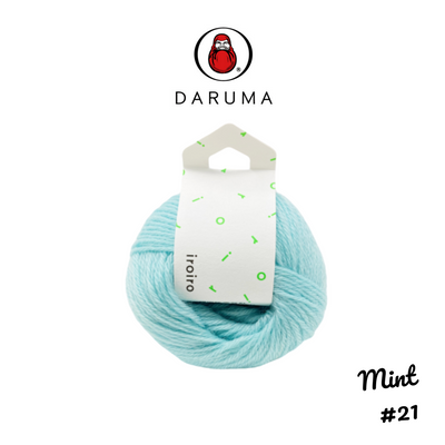 DARUMA iroiro yarn - Mint