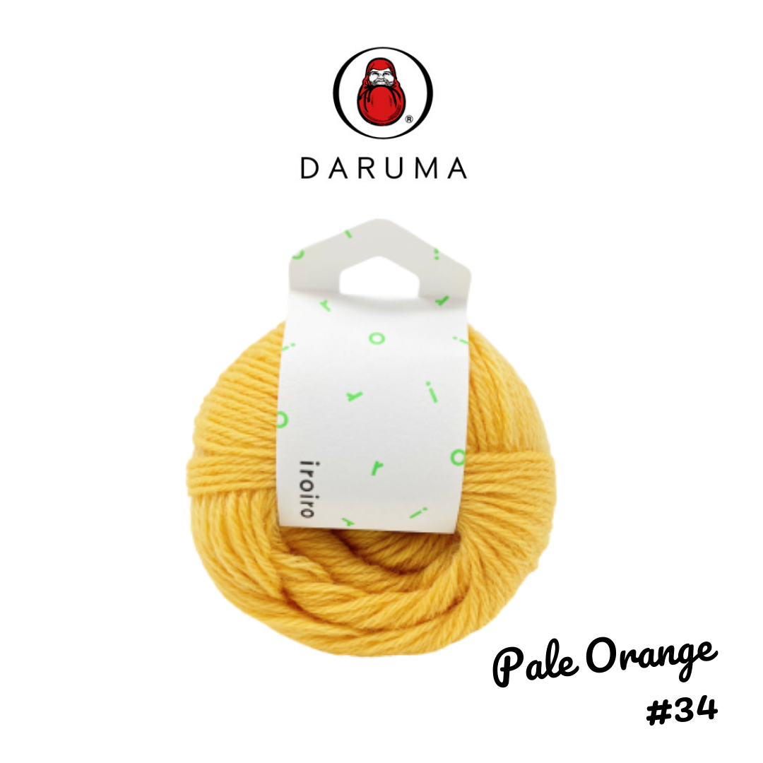 DARUMA iroiro yarn - Pale Orange