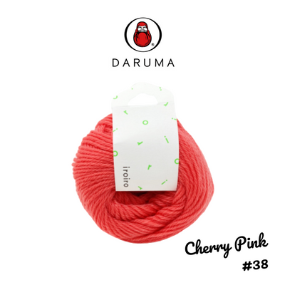 DARUMA iroiro yarn - Cherry Pink