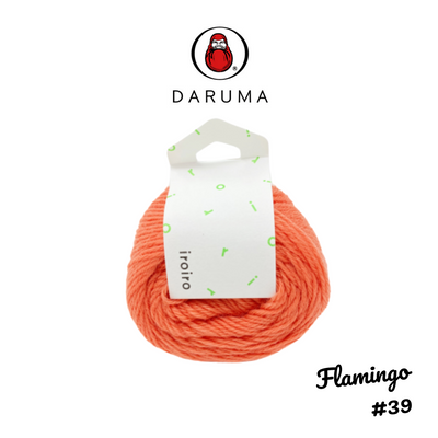 DARUMA iroiro yarn - Flamingo