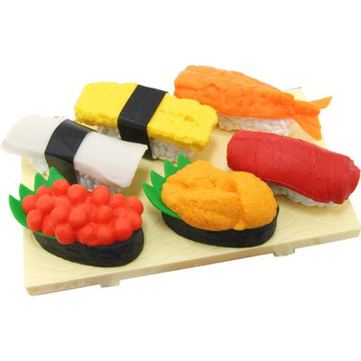 Iwako Puzzle Erasers - Sushi (Made in Japan)