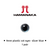 Hamanaka 9mm Cat Eyes - 1 Pair - Silver Blue