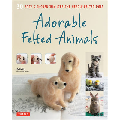 Adorable Felted Animals English Book