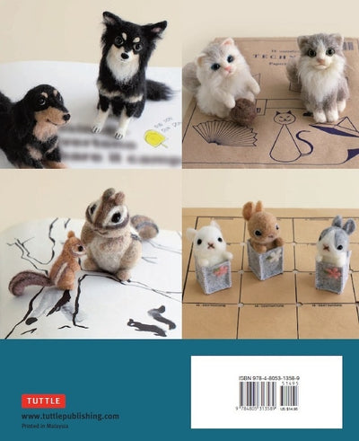 Adorable Felted Animals English Book