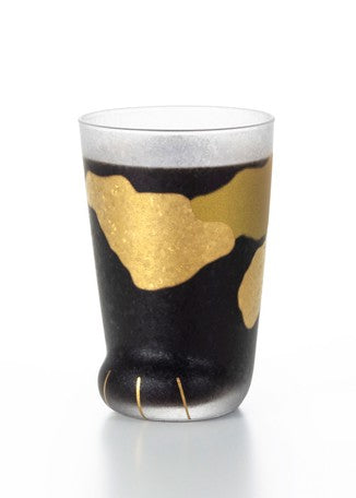Coconeco Premium Cat Paw Glass - Bi-Colour Cat (Made in Japan)