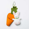 Corinne Lapierre Mini Sewing Kit - Bunny in Carrot Bed