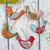 Corinne Lapierre Sewing Kit - Folk Birds set of 5